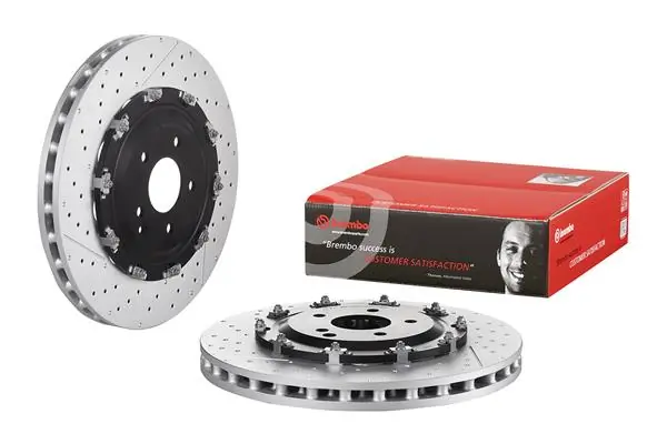 09954733 Brembo Гальмо дискове переднє
