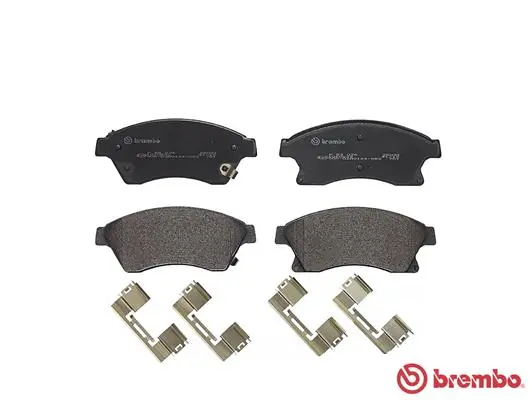 P59076 Brembo Передні гальмівні колодки