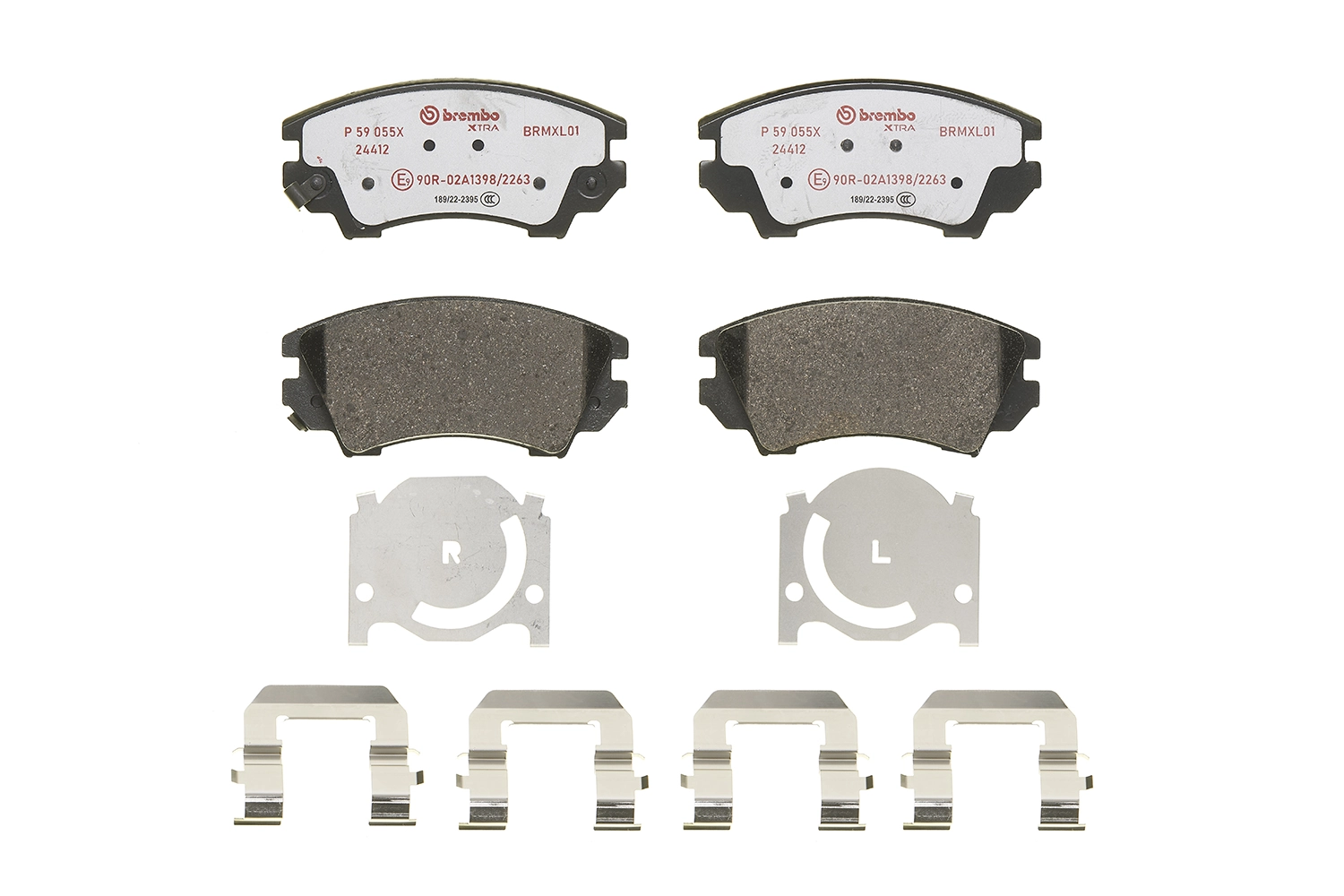 P59055X Brembo Передні гальмівні колодки