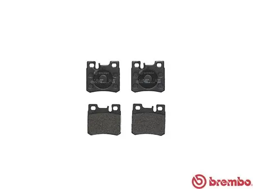 P50009 Brembo Колодки гальмівні задні, дискові