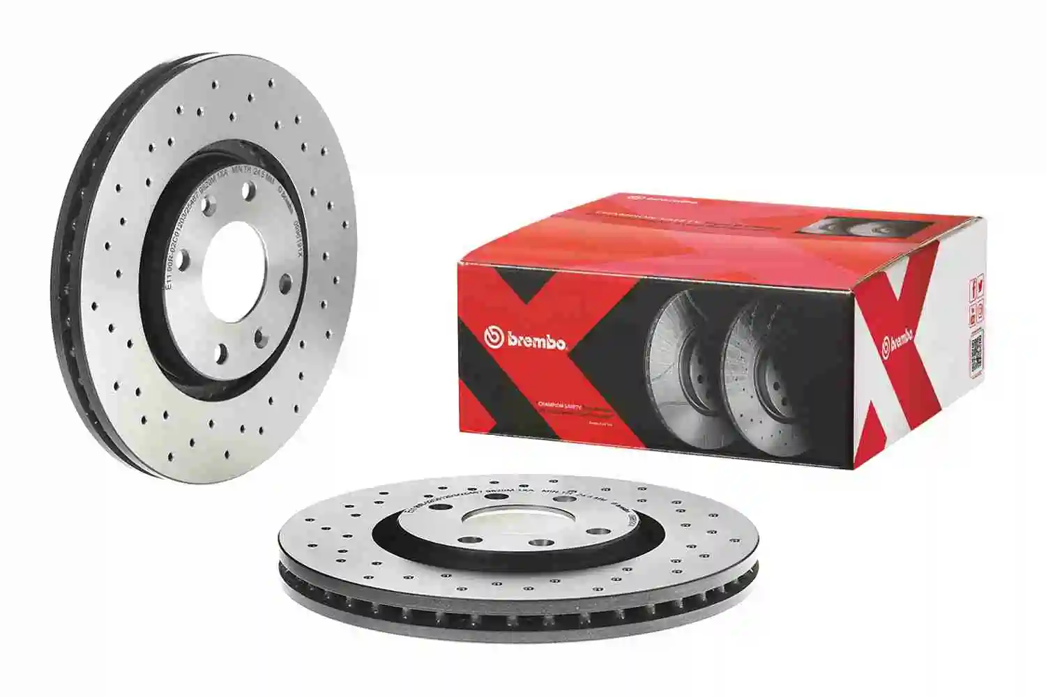 0996191X Brembo Гальмо дискове переднє