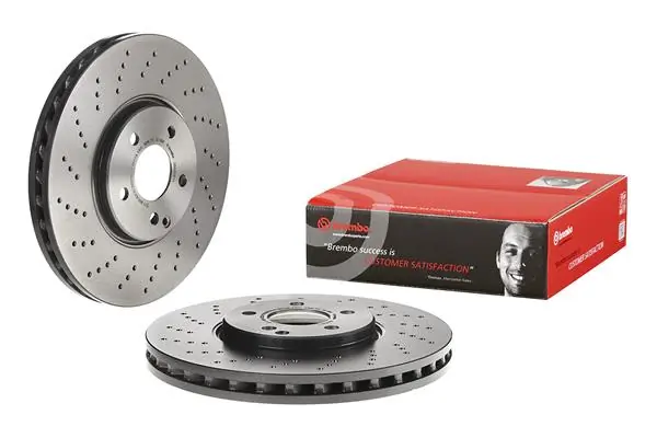 09A82811 Brembo Гальмо дискове переднє