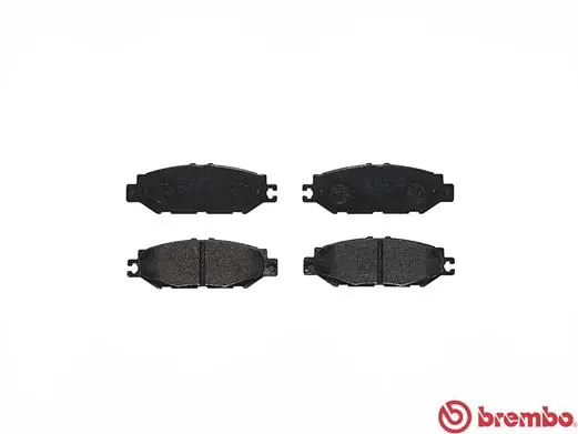 P83036 Brembo Колодки гальмівні задні, дискові