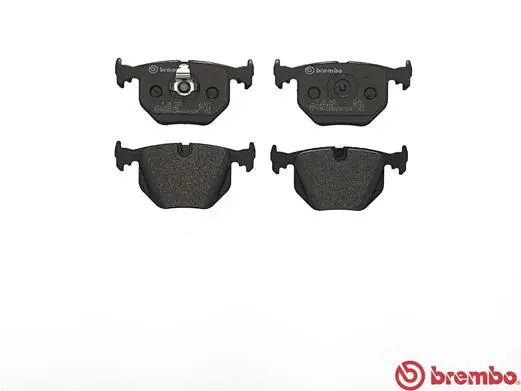 P06020 Brembo Колодки гальмівні задні, дискові