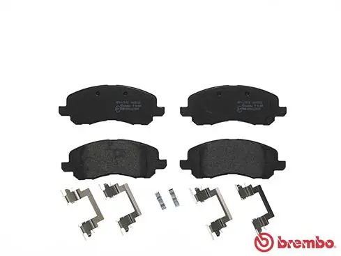 P18001 Brembo Передні гальмівні колодки