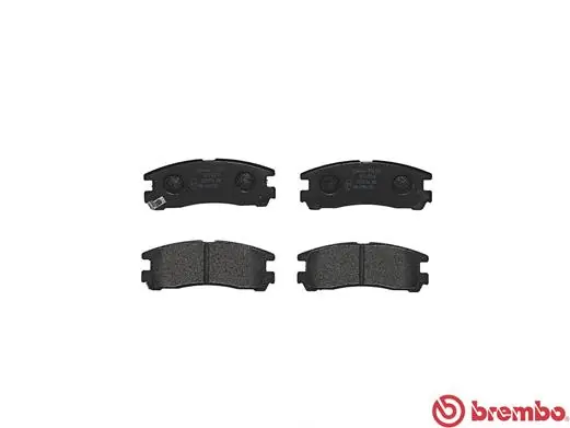 P54012 Brembo Колодки гальмівні задні, дискові
