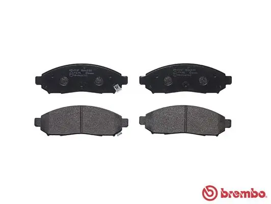 P56096 Brembo Передні гальмівні колодки