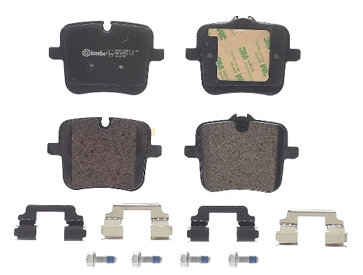 P06109 Brembo Колодки гальмівні задні, дискові