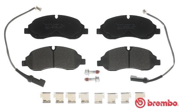 P24171 Brembo Передні гальмівні колодки
