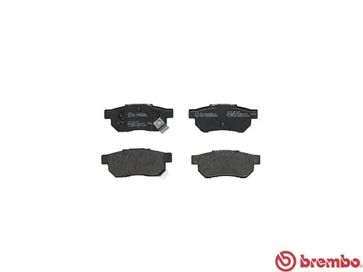 P28017 Brembo Колодки гальмівні задні, дискові