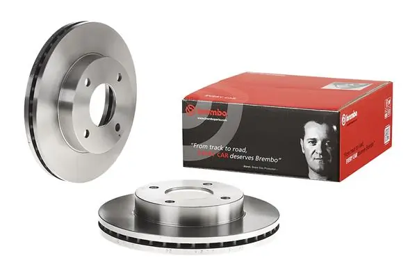 09B54810 Brembo Гальмо дискове переднє