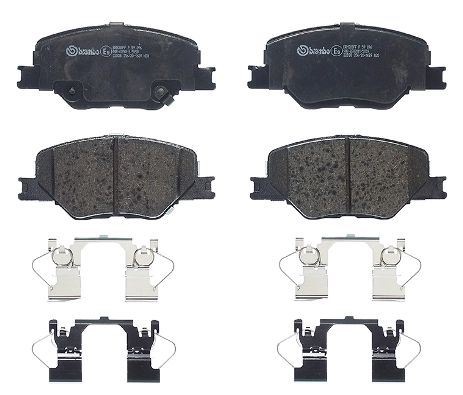 P59096 Brembo Передні гальмівні колодки
