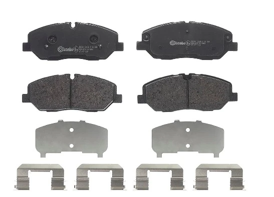 P30084 Brembo Передні гальмівні колодки