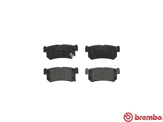 P15010 Brembo Колодки гальмівні задні, дискові