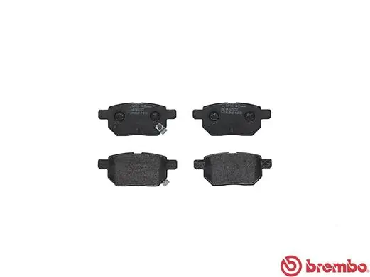 P83133 Brembo Колодки гальмівні задні, дискові