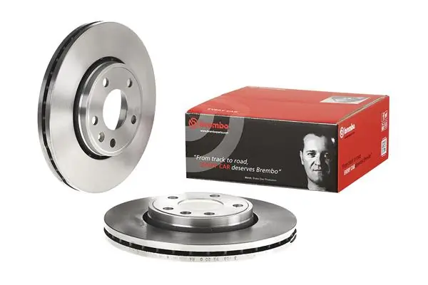 09893710 Brembo Гальмо дискове переднє