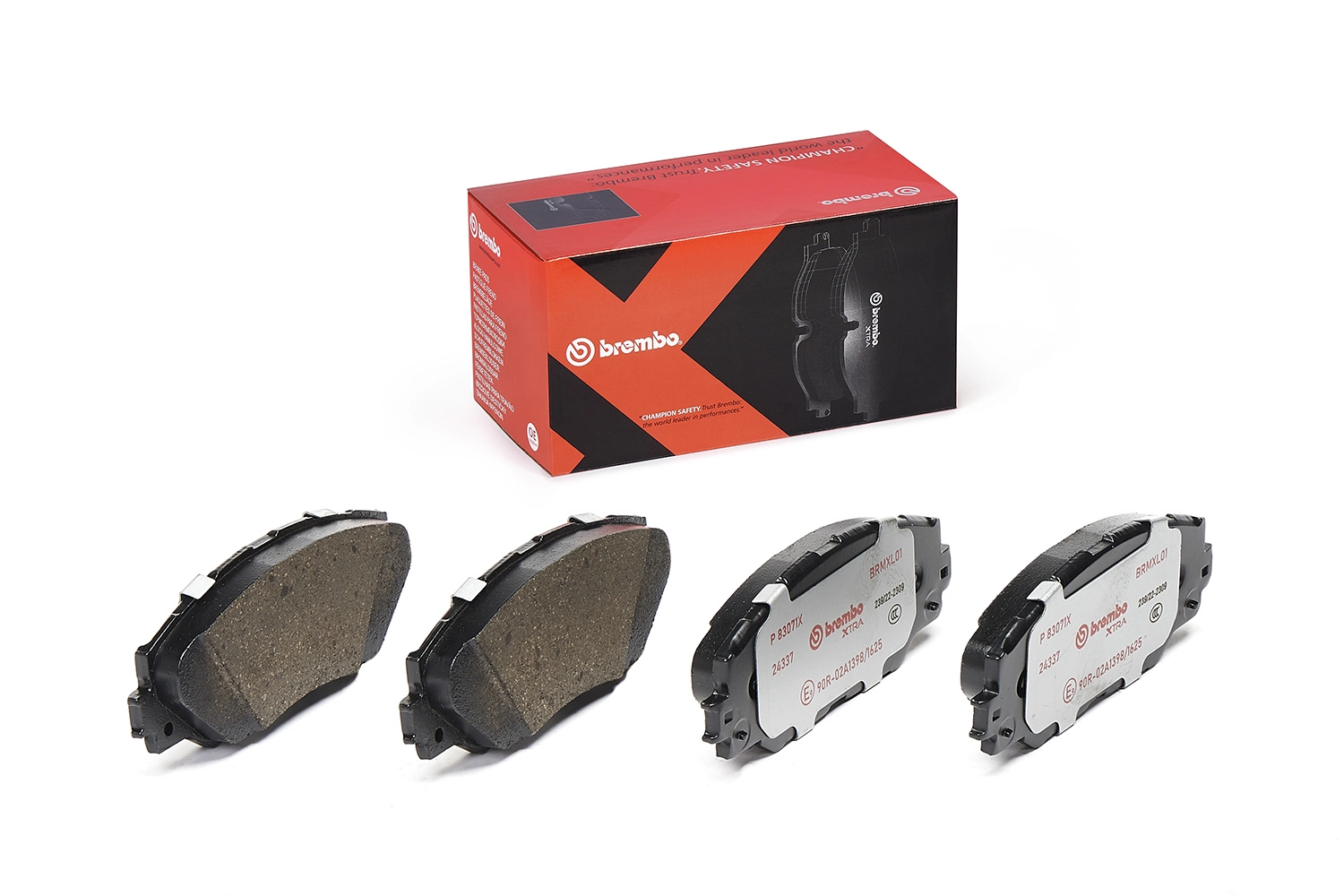 P83071X Brembo Передні гальмівні колодки