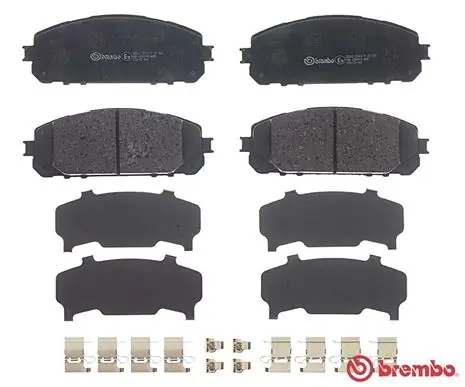 P37021 Brembo Передні гальмівні колодки