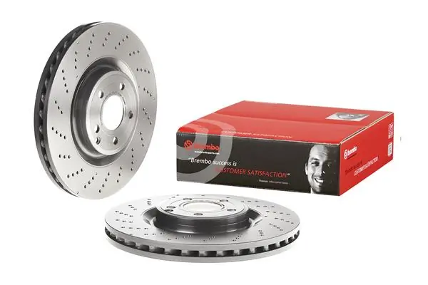 09B85551 Brembo Гальмо дискове переднє
