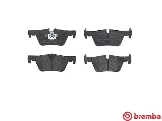 P06071 Brembo Колодки гальмівні задні, дискові