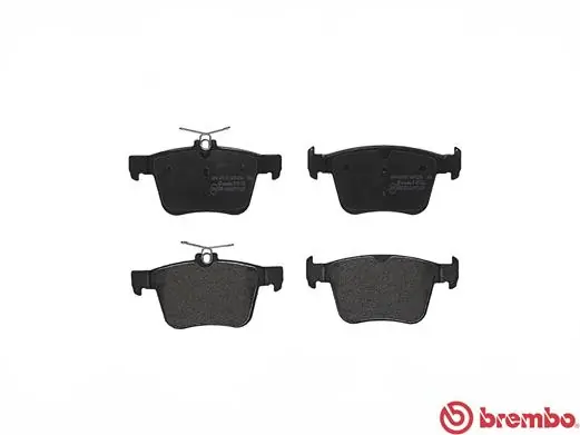P85124 Brembo Колодки гальмівні задні, дискові