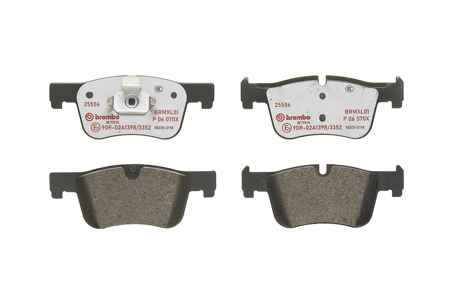 P06070X Brembo Передні гальмівні колодки