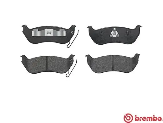 P37009 Brembo Колодки гальмівні задні, дискові