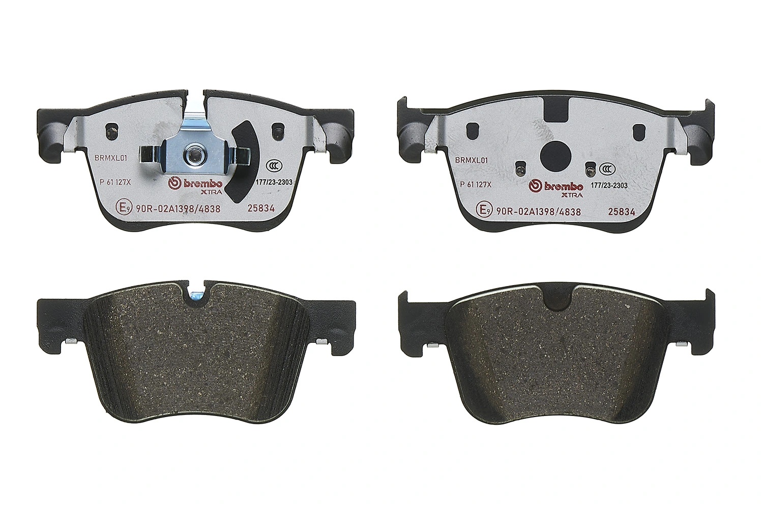 P61127X Brembo Передні гальмівні колодки