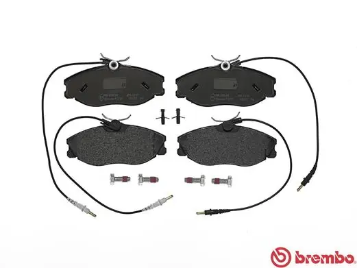 P61057 Brembo Передні гальмівні колодки