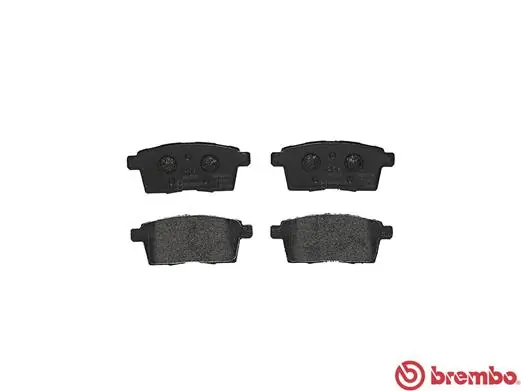 P49041 Brembo Колодки гальмівні задні, дискові