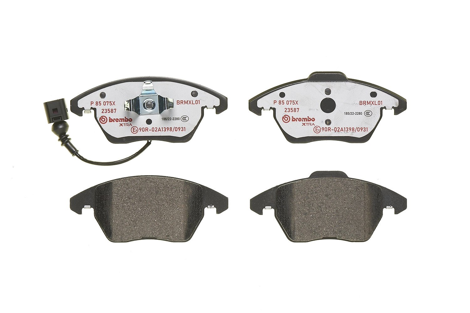 P85075X Brembo Передні гальмівні колодки