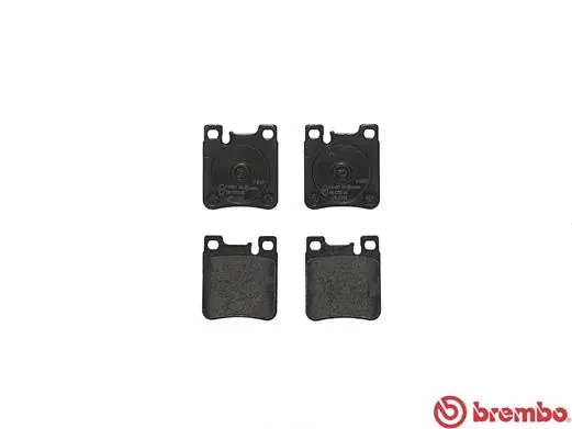 P50017 Brembo Колодки гальмівні задні, дискові