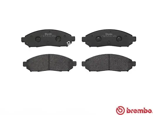 P56059 Brembo Передні гальмівні колодки