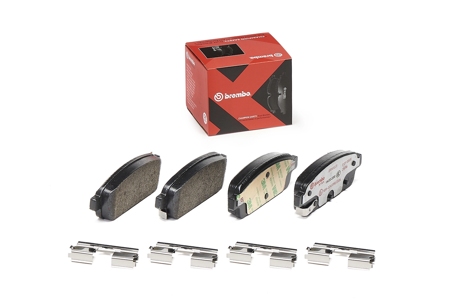 P59080X Brembo Колодки гальмівні задні, дискові