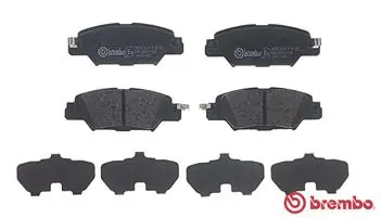 P49053 Brembo Колодки гальмівні задні, дискові