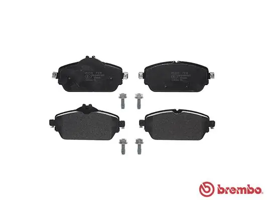 P50118 Brembo Передні гальмівні колодки