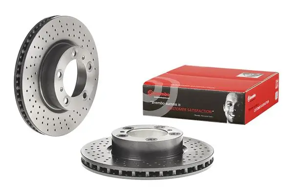 09D80511 Brembo Гальмо дискове переднє
