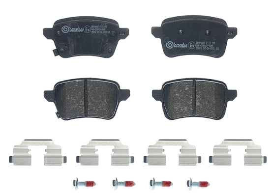 P23190 Brembo Колодки гальмівні задні, дискові