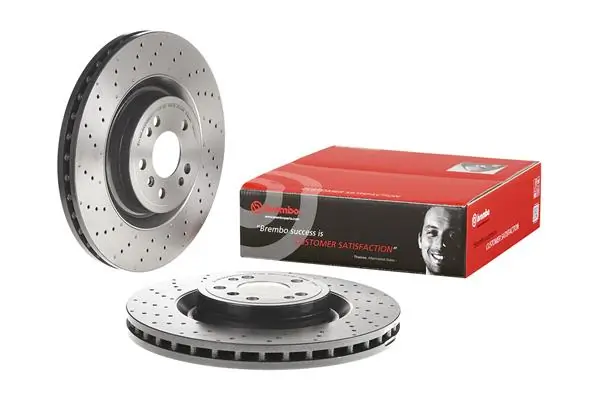 09A95821 Brembo Гальмо дискове переднє