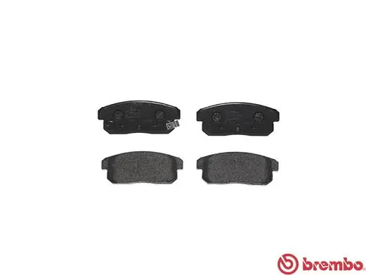 P49035 Brembo Колодки гальмівні задні, дискові