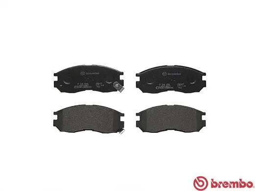 P54014 Brembo Передні гальмівні колодки