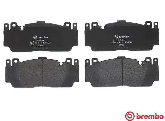 P06079 Brembo Передні гальмівні колодки