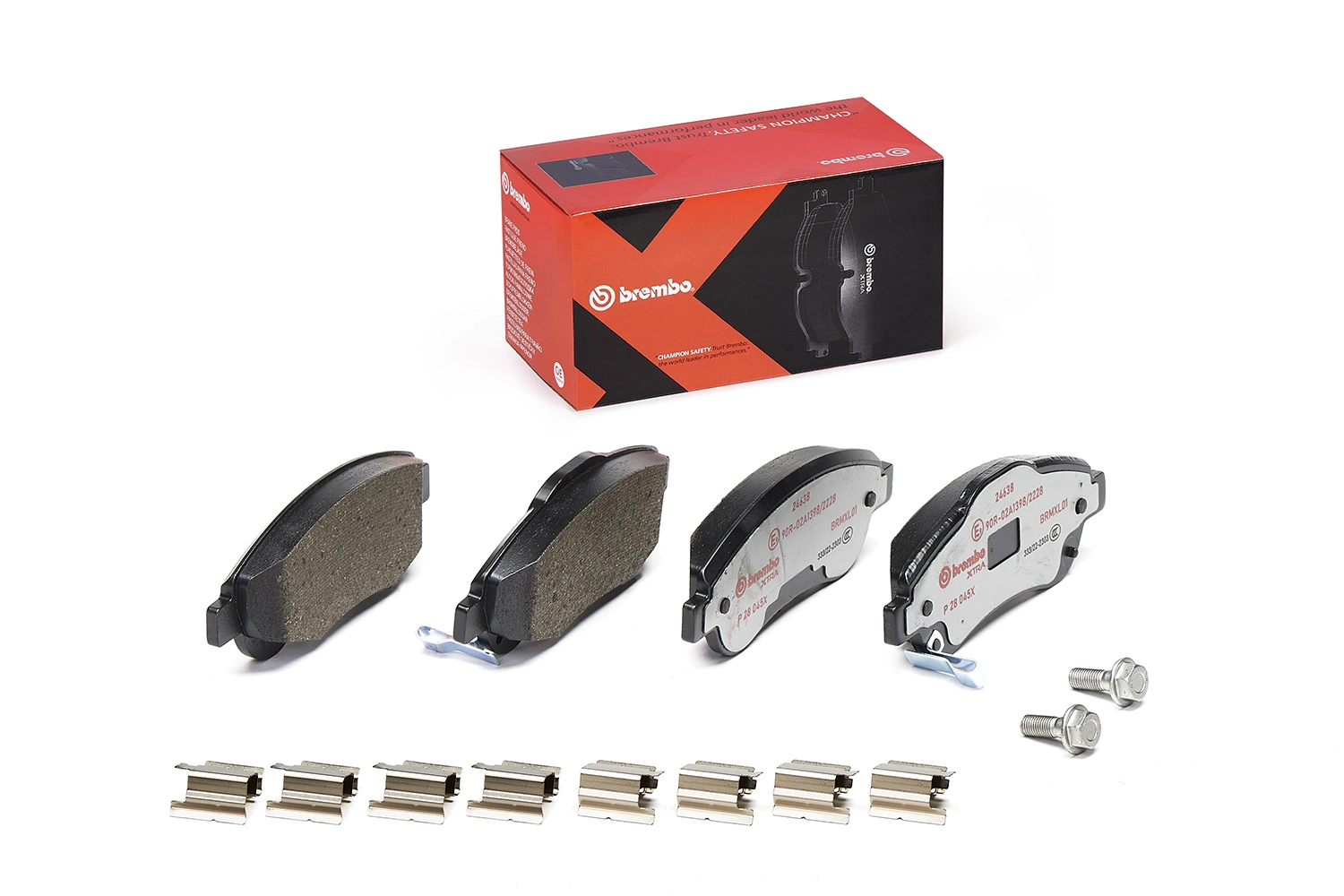 P28045X Brembo Передні гальмівні колодки