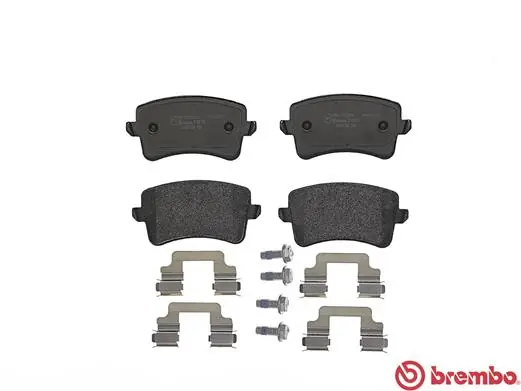 P85100 Brembo Колодки гальмівні задні, дискові