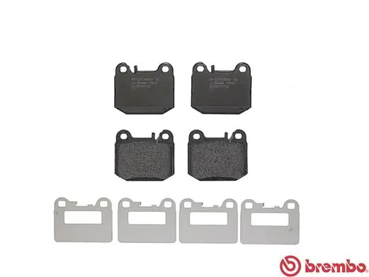P50043 Brembo Колодки гальмівні задні, дискові