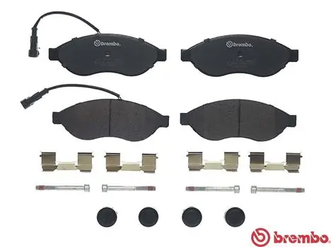 P23144 Brembo Передні гальмівні колодки