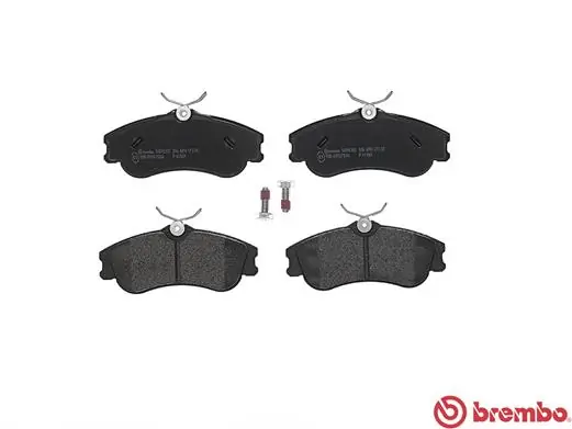 P61069 Brembo Передні гальмівні колодки