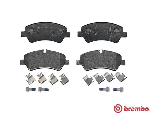 P24160 Brembo Колодки гальмівні задні, дискові