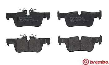 P06094 Brembo Колодки гальмівні задні, дискові