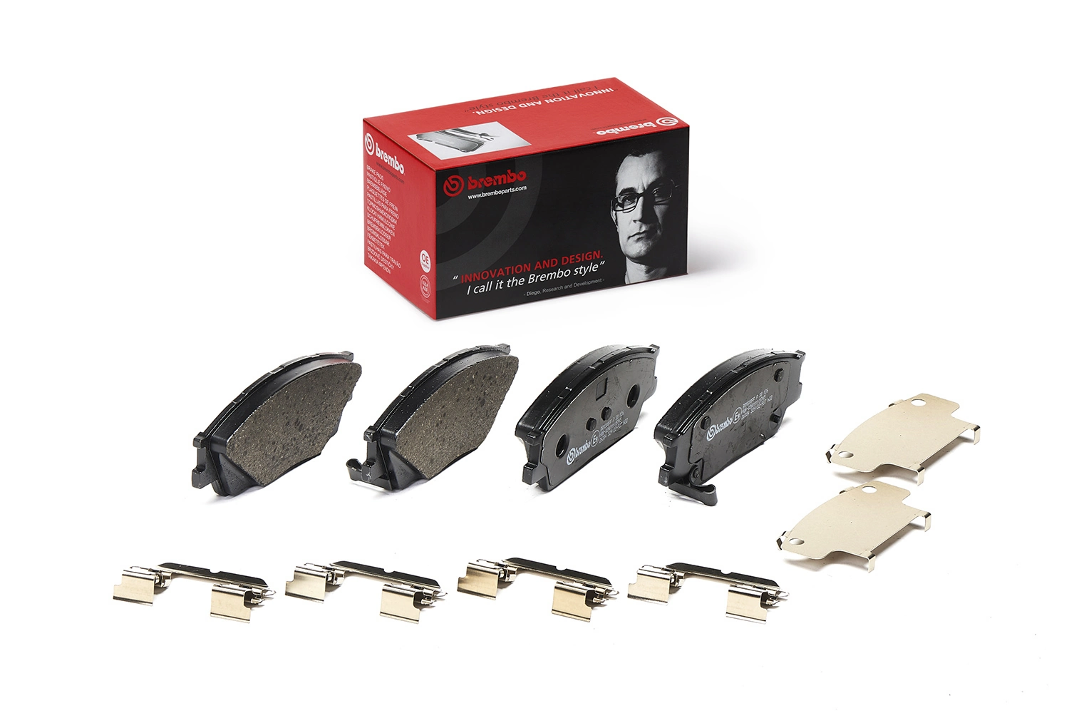 P30126 Brembo Передні гальмівні колодки